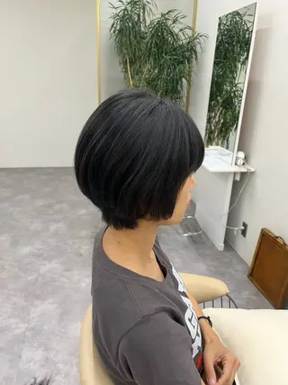 ショート 艶髪水素カラー☆/ 秋田 遥華🎀のヘアスタイル