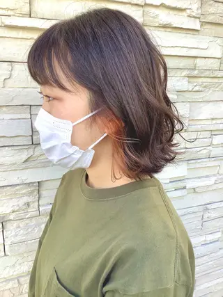 ショート カラー 透明感カラーブリーチ 🌼シゲモトアヤ🌼のヘアスタイル