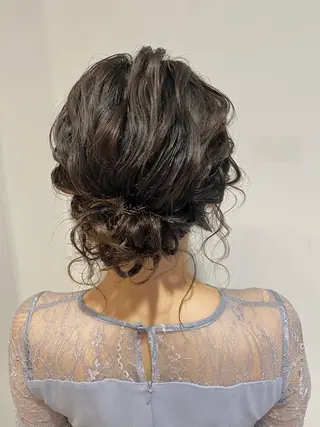 ミディアム le'a所属・谷町/Le'a /竹原しおなのヘアスタイル