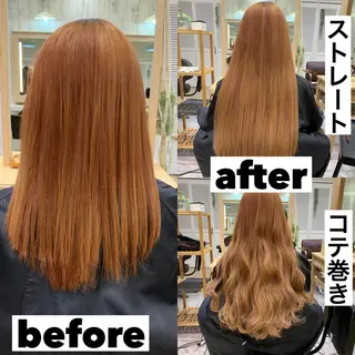 ロング カラー ヘアアレンジ マツエク・マツパ TATSUYA アートディレクターのヘアスタイル