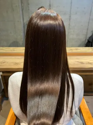 ロング カラー パーマ ヘアアレンジ 野口 秀人 🦋髪質改善🫧のヘアスタイル