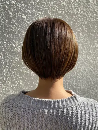ショート 岩尾 萌々子のヘアスタイル