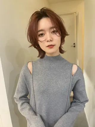 カラー Côte所属・ショート/ボブカット ゆい/Côte表参道のヘアスタイル