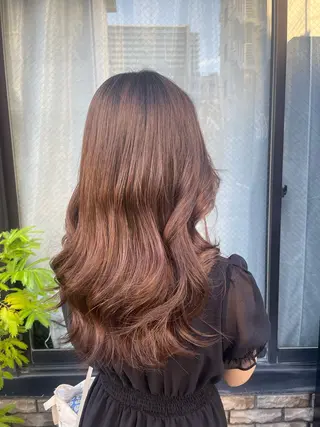 ロング かりん髪質改善 /メンズカットのヘアスタイル