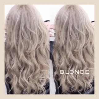 ロング カラー ヘアアレンジ 🦋 SHION 🦋のヘアスタイル