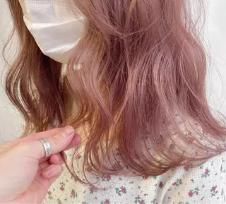 セミロング カラー Piaコータロー ハイトーン&‪ボブのヘアスタイル