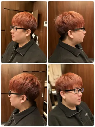 ショート BroTokyo Barbershop 銀座店所属・大河 たいがのヘアスタイル