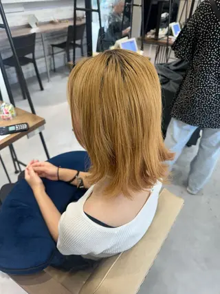 ショート 髪質改善AUSTIN登戸所属・野村 一花 / 暖色 カラー / Wカラーのヘアスタイル