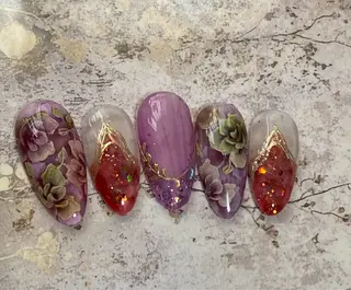 ネイル 自宅ネイルサロン ♦️nuance♦️のネイルデザイン