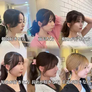 セミロング 村上 乃綾のヘアスタイル