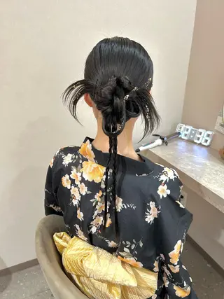 ロング 平沼 葉津紀のヘアスタイル