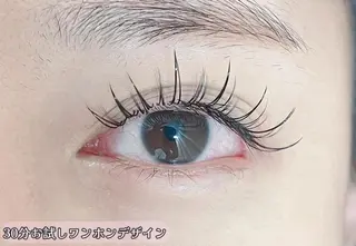 マツエク・マツパ Lash by foi新宿のマツエク・マツパデザイン