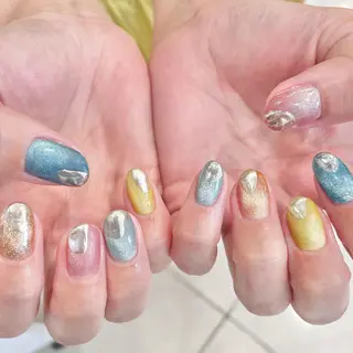 ネイル Ash関内ネイリスト 荒木のネイルデザイン