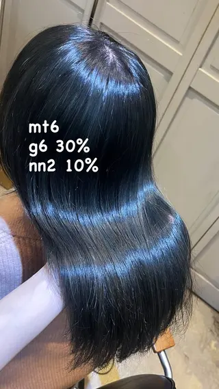 ロング カラー ラフィスヘアードープ所属・👑髪質改善wカラー /ハイトーン/アユカのヘアスタイル