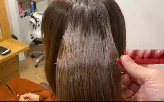 ミディアム カラー KIZU 髪質改善 オカルト怪談のヘアスタイル