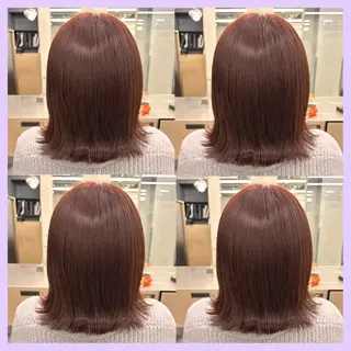 ミディアム カラー モテ髪暖色カラー🧡 木和田美羽🦋のヘアスタイル