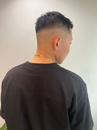 ショート メンズ CHIBA/マンツー マン/艶髪と透け感のヘアスタイル