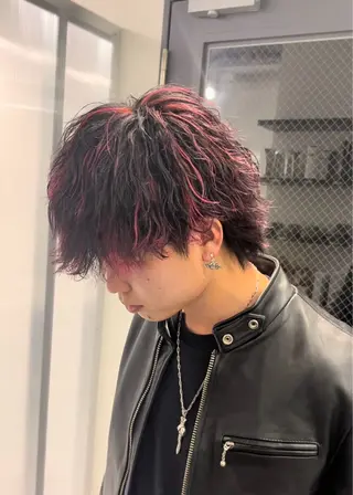 パーマ メンズ メンズ専門/パーマ 特化/栄/北出瑞貴のヘアスタイル