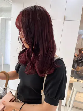 セミロング stylist ◎RUKI.のヘアスタイル