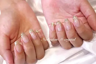ミディアム Nailsalon M-crystalのネイルデザイン