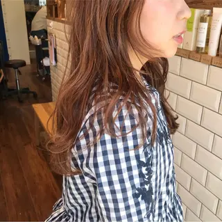 ロング カラー * 透明感カラー c h i h o *のヘアスタイル