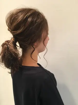 ヘアアレンジ ture by gladのヘアスタイル