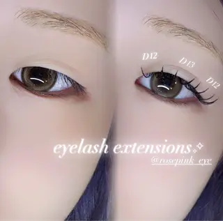 マツエク・マツパ rose pink所属・rose pink MIYUのマツエク・マツパデザイン