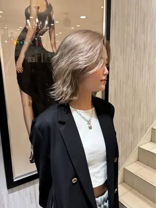 ミディアム EARTH 寺本尚生のヘアスタイル