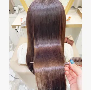 ロング パーマ 💙美髪救世主💙 関華蓮のヘアスタイル