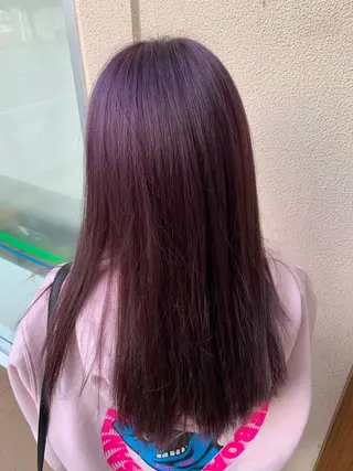 ロング カラー 川田流輝 艶髪カラー/髪質改善のヘアスタイル