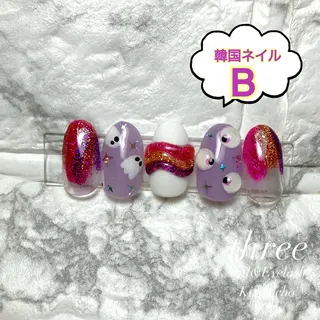 ネイル three Nail&Eyeのネイルデザイン