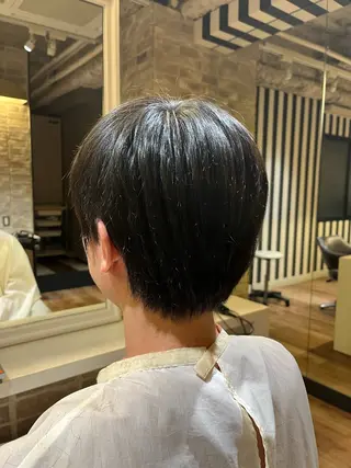 メンズ 正司 奈瑠美のヘアスタイル