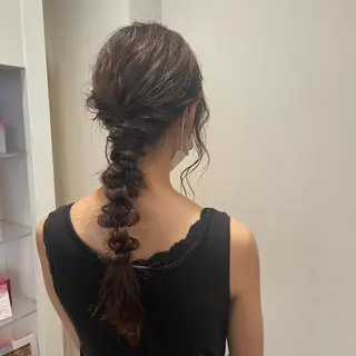 ヘアアレンジ 🍪ﾖｼｲﾊﾙﾈ🍪 ﾗﾍﾞﾝﾀﾞｰｶﾗｰのヘアスタイル