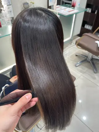 ロング 美髪×縮毛矯正 水上真由美😘のヘアスタイル