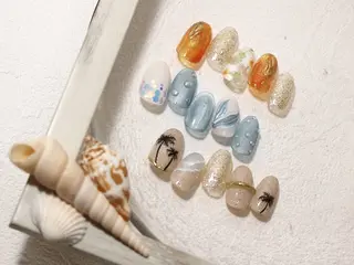 ネイル Crea la Luce 天神西通り店【クレアラルーチェ】所属・𝐚𝐢𝐤𝐚 【nail】のネイルデザイン