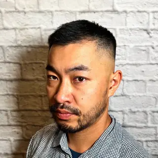 ショート カラー パーマ メンズ メンズカット/パーマ 山崎航平💈のヘアスタイル