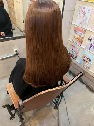 セミロング カラー メンズ 南堀江🌿パーマ Tetsu【テツ】のヘアスタイル