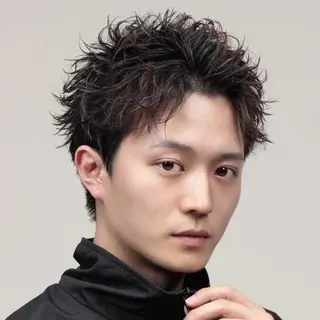 メンズ 札幌メンズヘア⚡️ パーマ職人のヘアスタイル