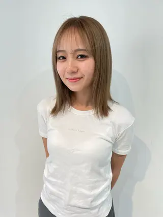 ミディアム LA.MIU★ Mayuのヘアスタイル