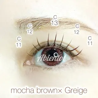 マツエク・マツパ Abientot Kannaのマツエク・マツパデザイン