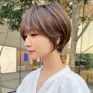 ショート メンズパーマ 岩成健志郎のヘアスタイル