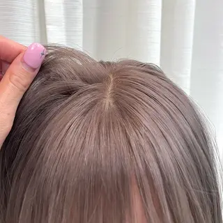 ロング カラー ハイトーンカラー🩶 大阪/kanonのヘアスタイル