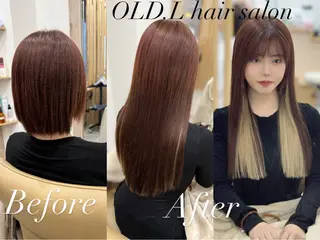 ロング OLD.L所属・エクステ&カラー専門 羽エクステ 新大久保のヘアスタイル