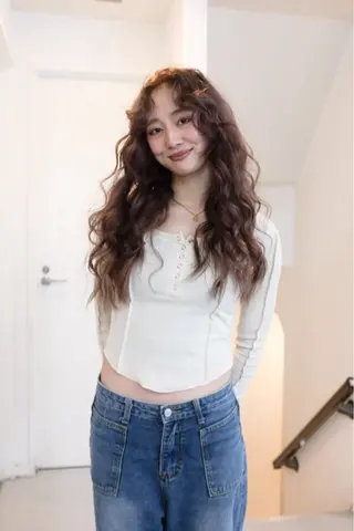 ロング カラー ヘアアレンジ 🦠カラーリスト/ 魚瀬あおい🦠のヘアスタイル