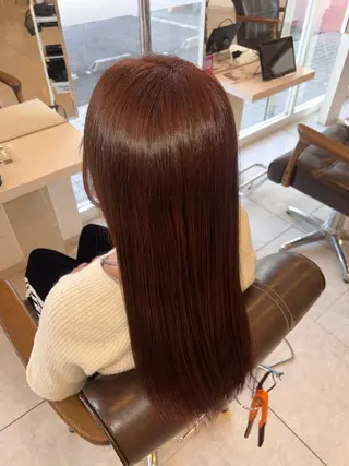 ロング カラー sunquestみずほ台所属・韓国風ハイトーン ハヤタ💎のヘアスタイル