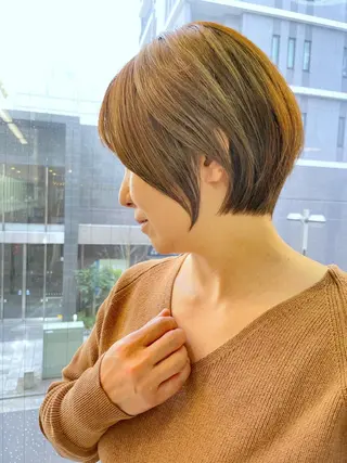 ショート ノアヘアデザイン町田店所属・ショートヘア特化 mayaのヘアスタイル