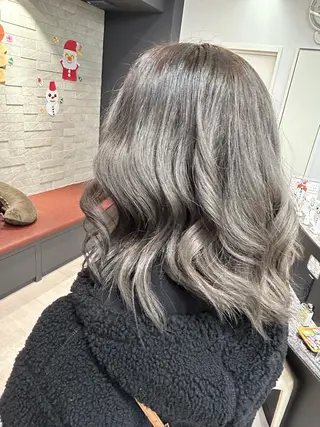 セミロング カラー fusion  hair＆make所属・澤田 幸之介のヘアスタイル