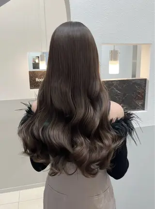 カラー hiyori /透明 感ピンク/ラベンダーのヘアスタイル