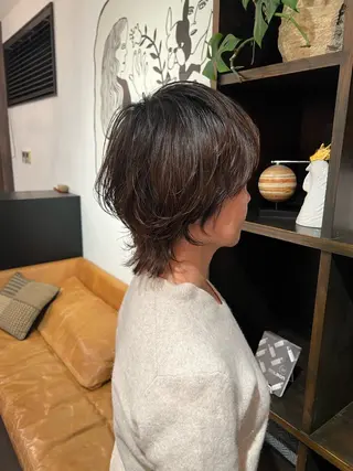 ショート デザインカット 加藤園のヘアスタイル