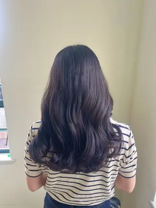 ロング 柴原 佑果のヘアスタイル